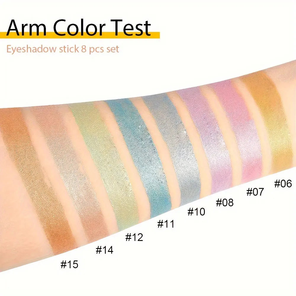 KissICON 💋 16 Colors Pearlescent Eyeliner - Glitter Waterproof