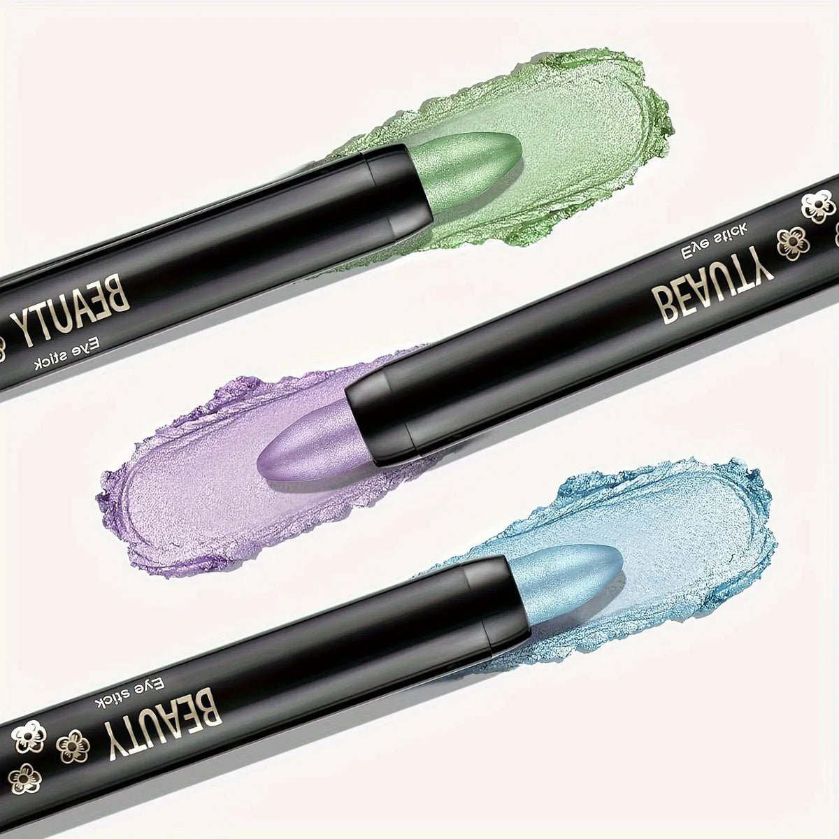 KissICON 💋 16 Colors Pearlescent Eyeliner - Glitter Waterproof