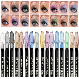 KissICON 💋 16 Colors Pearlescent Eyeliner - Glitter Waterproof
