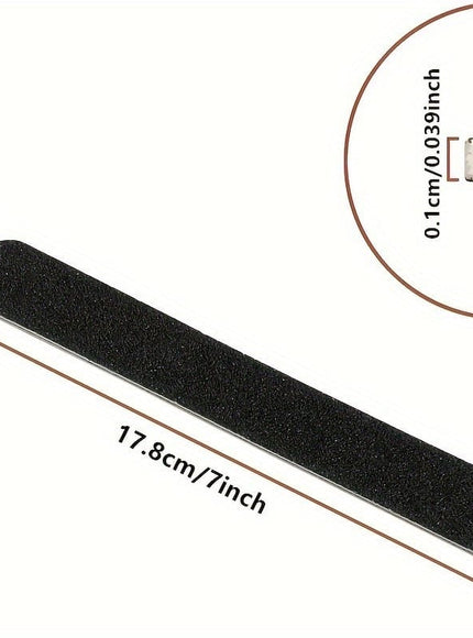 Professional Double Sided Grit Nail Files Boards Non