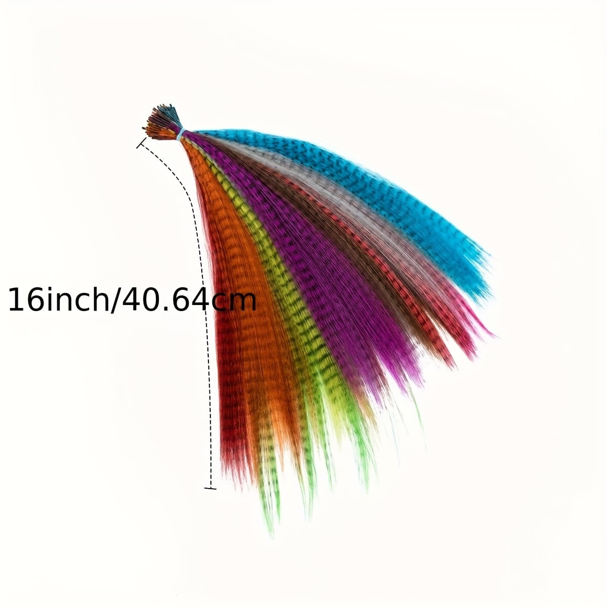 KissICON 16inch / 12 COLORS Kissicon Colorful Hair Extensions 60pcs Set – 12 Colors