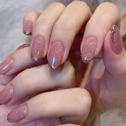 KissICON 17 KissIcon 24Pcs Square False Nails Full Cover -