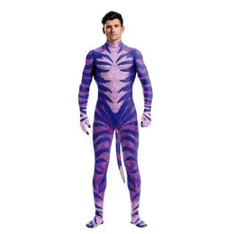 KissICON 17 / XXL Halloween Costume  Adult Mens Wild Animal Cosplay Costume Full Cover 3D Print Beast Petsuit Jumpsuit Bodysuit Tail