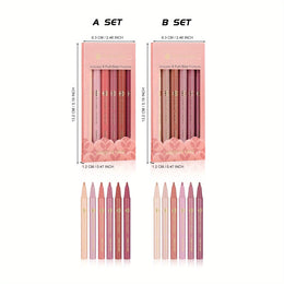 KissICON KissIcon Liquid Lipstick Set - 6 Pcs, Durable