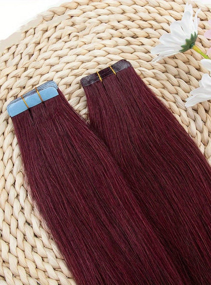 Remy Straight Tape In Hair Extensions 18 26