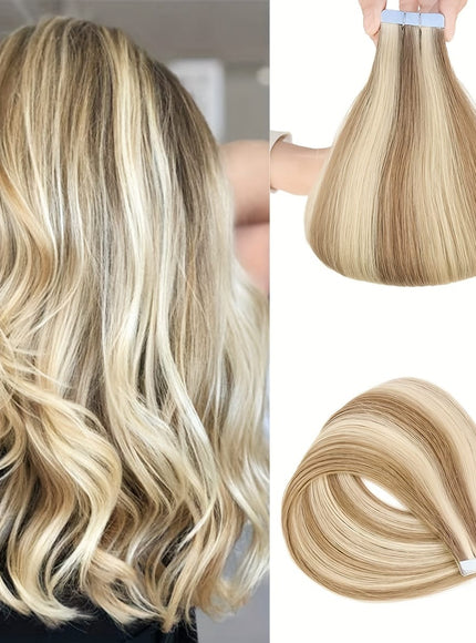 Remy Straight Tape In Hair Extensions 18 26