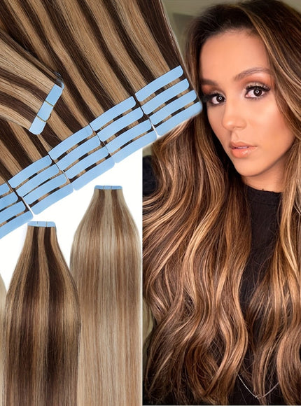 KissIcon Remy Tape In Hair Extensions 40Pcs 100g