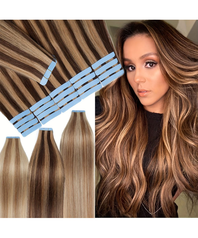 KissIcon Remy Tape In Hair Extensions 40Pcs 100g