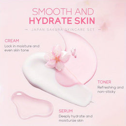 KissICON 6pcs KissIcon Cherry Blossom Gift Set For Skin Types