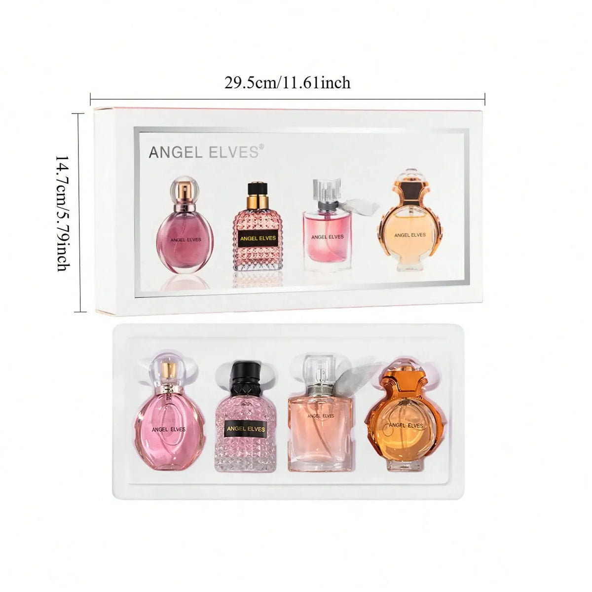 KissICON Fresh Women's Passion Eau Toilette 4 Pcs Set