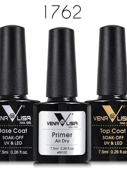 KissICON 1762 Venalisa Nail Gel Polish Kit Functional Gel No-acid