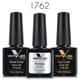 KissICON 1762 Venalisa Nail Gel Polish Kit Functional Gel No-acid