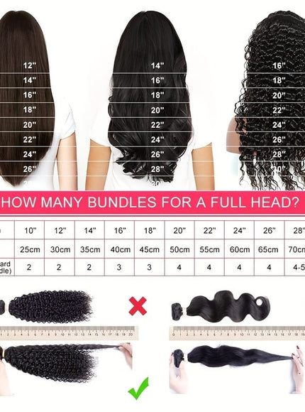 Afro Kinky Curly Wavy Hair Temp