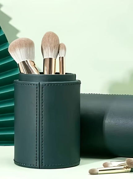 KissICON 17pc Green Pro Makeup Brush Set – W Storage