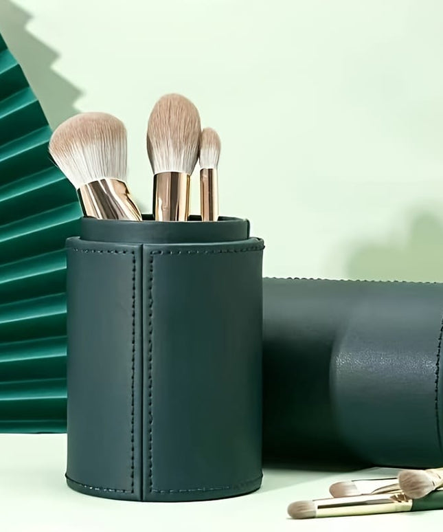 KissICON 17pc Green Pro Makeup Brush Set – W Storage
