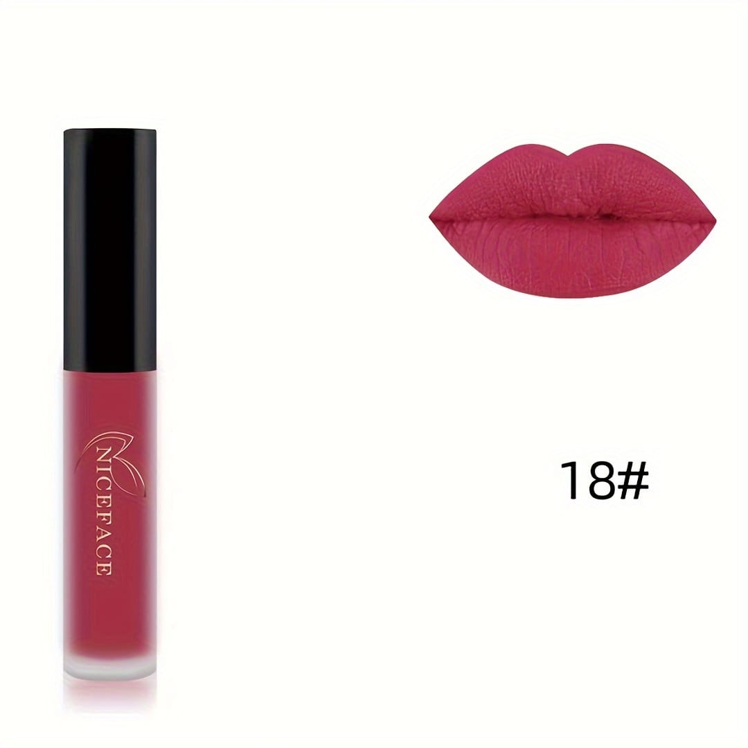 KissICON 18# KissIcon 20 Colors Matte Lip Glaze - Smudge