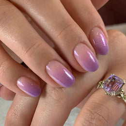 KissICON 18 KissIcon 24Pcs French Tip Nails - Solid Color