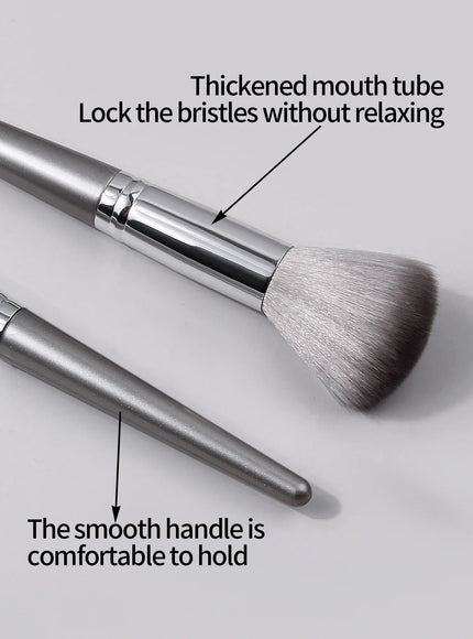KissICON 18-Piece Makeup Tool Set Portable Soft Brushes and
