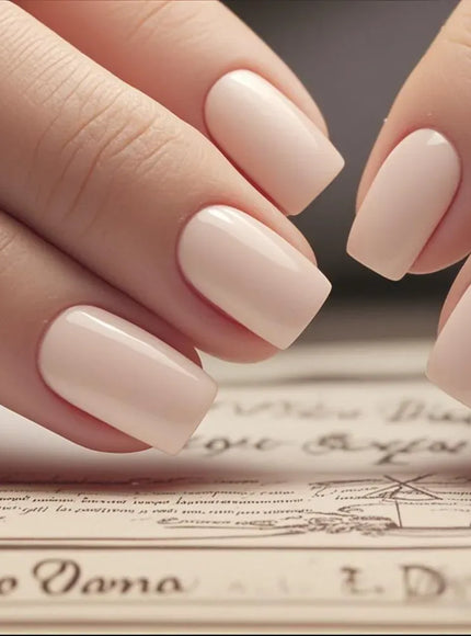 KissICON 188KuL KissIcon Artificial Press On Nails Dark Brown Tips