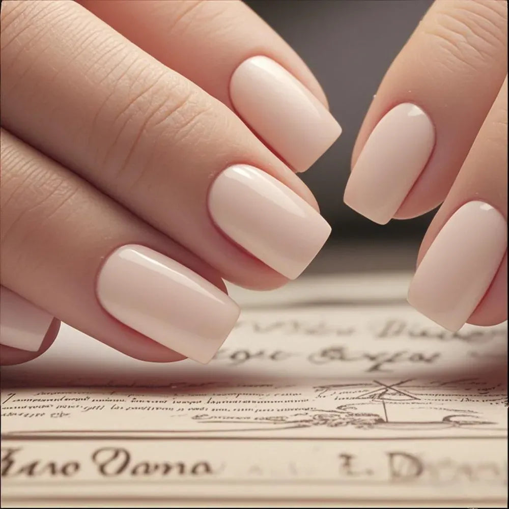 KissICON 188KuL KissIcon Artificial Press On Nails Dark Brown Tips