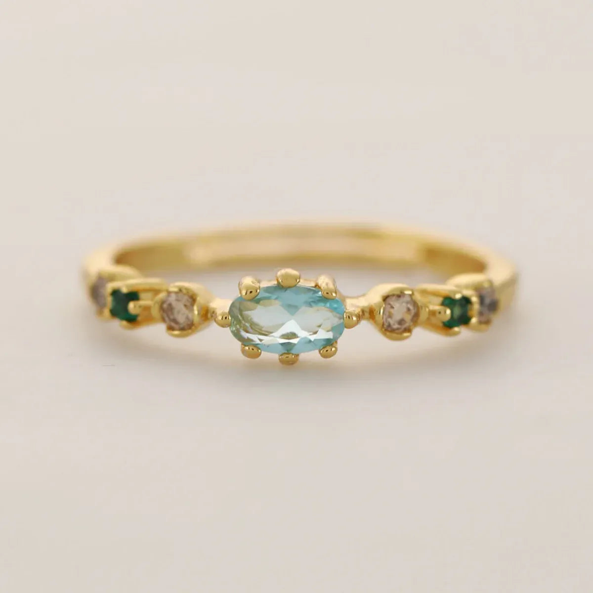 KissICON 18k Gold Plating / resizable Kissicon S925 Silver Ring – Zircon Inlaid