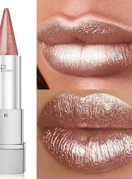 KissICON 19 KissIcon Pearlescent Sparkle Lipstick Waterproof 24H