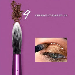 KissICON #1991 (Advanced Version Daily Eye Makeup Brush Set 8-piece Set) Real Techniques Everyday Eye Essentials 8pc Makeup