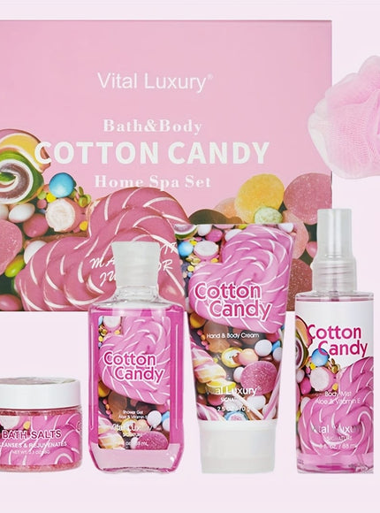 KissICON 5pcs [KissIcon] Candy Scent Bath Set - Luxurious 5pc