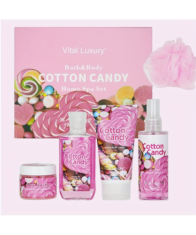 KissICON 5pcs [KissIcon] Candy Scent Bath Set - Luxurious 5pc