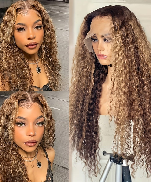 Kissicon 13x4 Lace Front Wig Water
