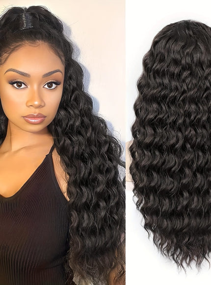 KissIcon Curly Ponytail Extension 20 Inch - Heat