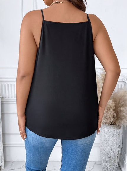 Plus Size - Women'S Plus Size V-Neck Zip-Up