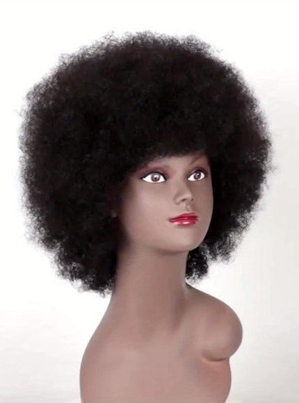 KissICON 1B / 10 INCHES Afro Essence Redefined 2 Bundles Tight Afro Hair