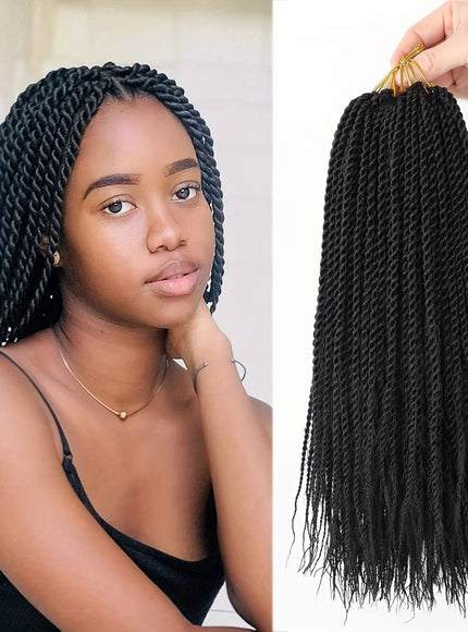 KissICON 1B / 14inch [KissIcon] 3 Pack Twist Crochet Braids 18 -