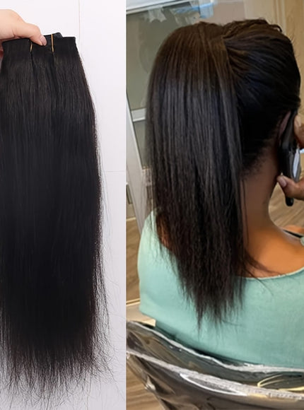 KissICON 1b / 16inch Kissicon Kinky Straight Clip In Wig