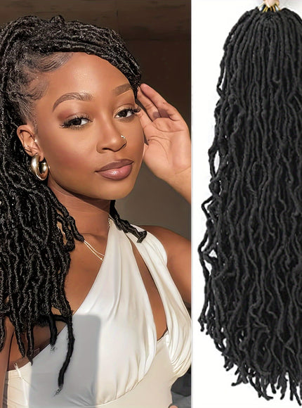 KissICON 1B / 18inch KissIcon Nu Locs Crochet Hair Extensions For Women