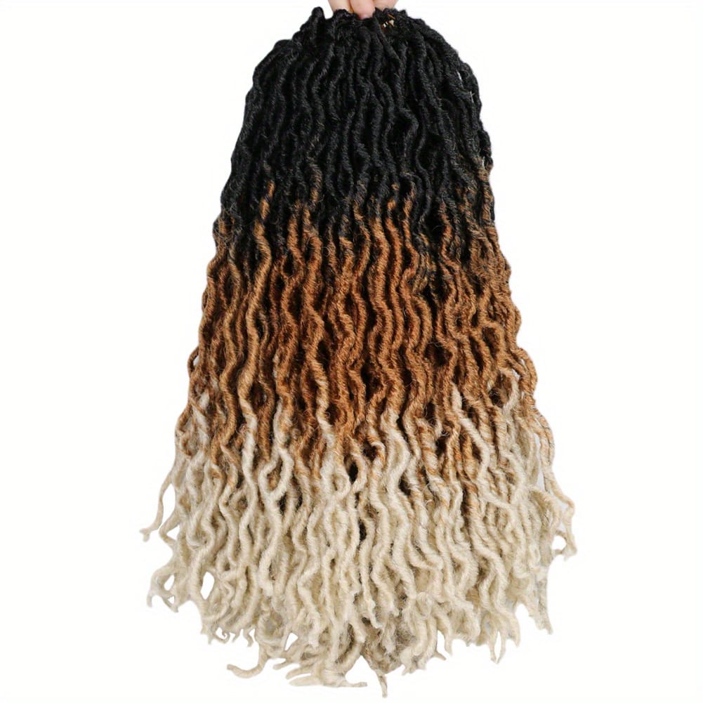 KissICON 1B/27/613 / 6 packs Kissicon Ombre Gypsy Goddess Faux Locs Pre