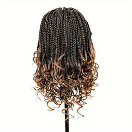 KissICON 1B/30 / 20inch Braids Wig Synthetic Lace Heat Resistant Bra