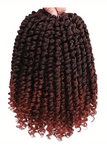 1B/350(Mixed Black/Red Brown ) / 8inch