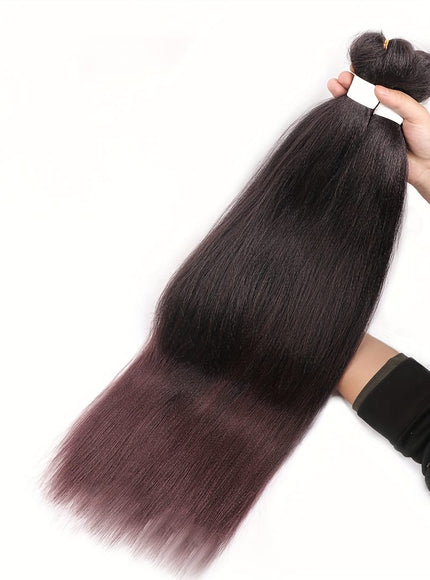 KissICON 1B/99J# / 26inch KissIcon Pre Stretched Hair 26 Black Yaki -