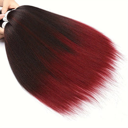 KissICON 1B/BUG# / 26inch KissIcon Pre Stretched Hair 26 Black Yaki -