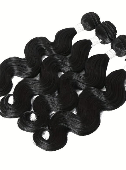 KissICON 1B Luxurious Body Wave Hair Weave 14 Inch 4