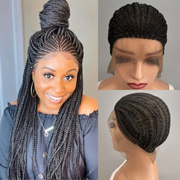 KissICON 1B / VI-059 KissIcon Embroidered Full Lace Wig Cap - Crochet