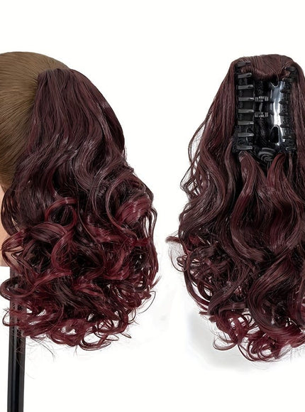 KissICON #1BT118 / 14inch KissIcon Ponytail Extension - Clip In 14 Inch