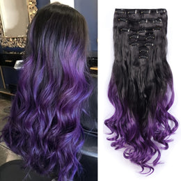KissICON 1BTSTFP20# / 22inch Clip In Hair Extensions 22in Red
