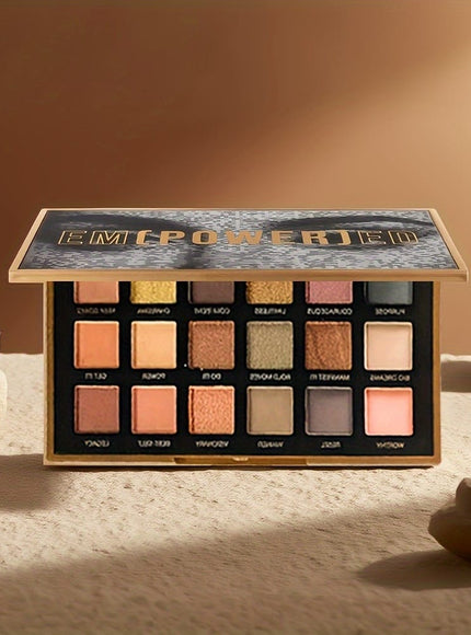 KissICON 1pc 18color Rainbow Eyeshadow Palette Matte Shimmer