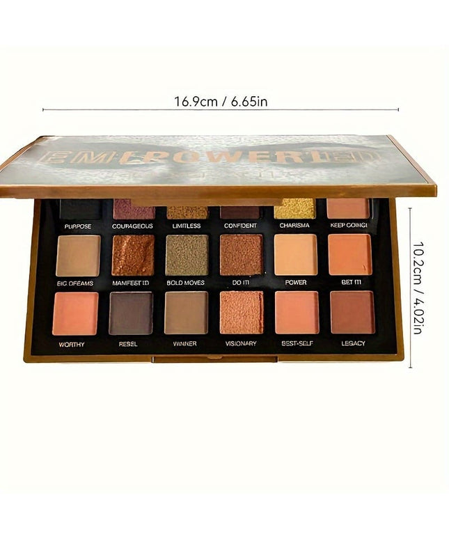 KissICON 1pc 18color Rainbow Eyeshadow Palette Matte Shimmer