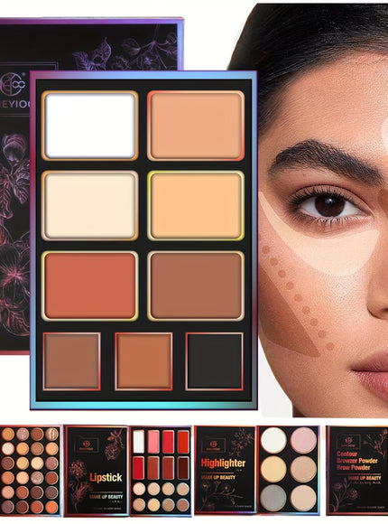 KissICON 1pc 55shade Allinone Makeup Palette Your Perfect