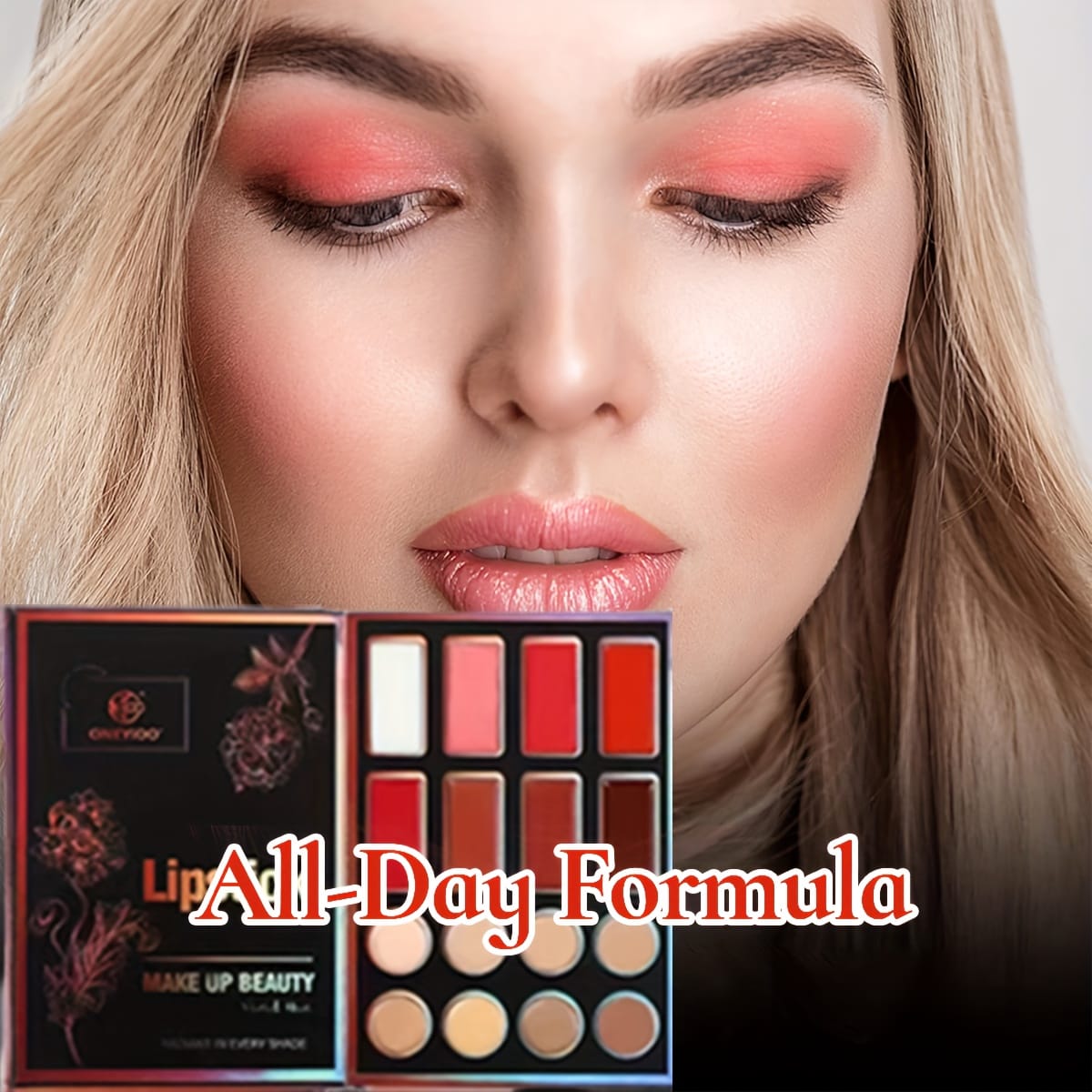 KissICON 1pc 55shade Allinone Makeup Palette Your Perfect