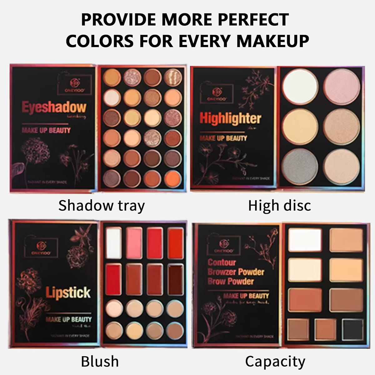 KissICON 1pc 55shade Allinone Makeup Palette Your Perfect